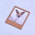 OEM customized latest design wooden mini magnet funny photo frame 1