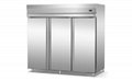 供应厂家厨房不锈钢玻璃门低温速冻冷柜