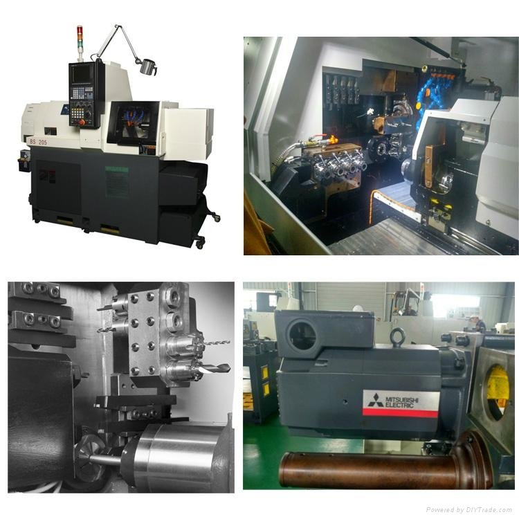 double spindle CNC lathe machine  2