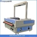 Finnework auto feeding fabric leather foam laser cutting machine  3