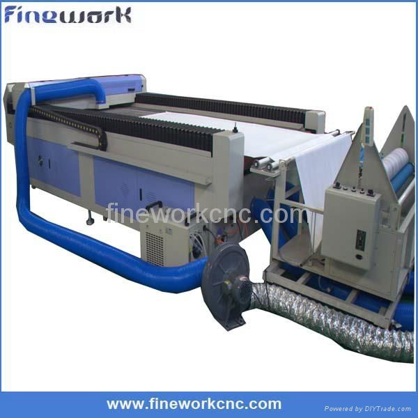 Finnework1325 Seat cushion 1600*1000mm CO2 automatic feeding laser machinery 4