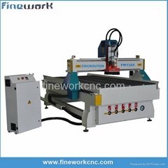 Finework wood acrylic engraving cnc router 