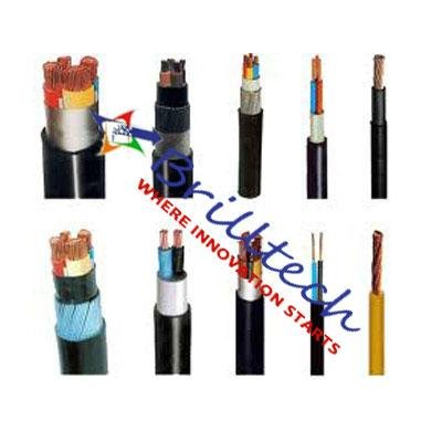 Low voltage power cable and control cables