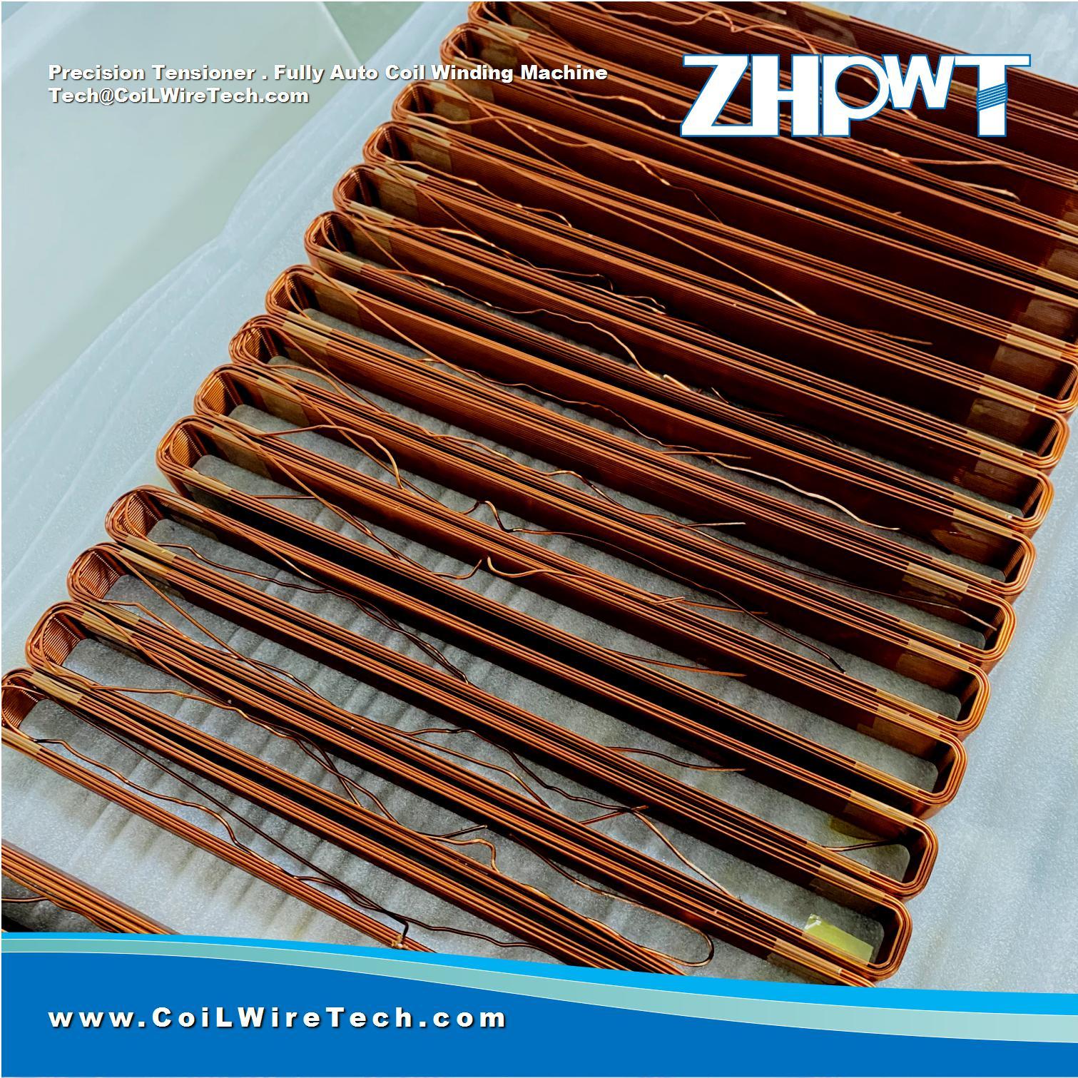 Transformer coil and motor coil winding machine 2