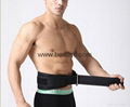 Neoprene Heavy Embossed Black Belt 1