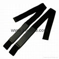 Weight Lifting Black Bar Straps 1