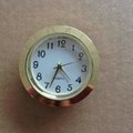 37mm gold  insert clcok fitup clock arabic dial insert clock