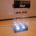 lockable sunglass rack acrylic optical display rack with led lighting 4