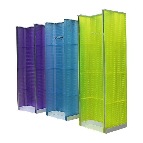  floor standing acrylic cell phone accessory display rack 2