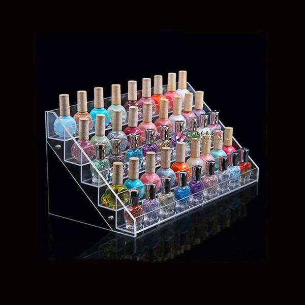 Clear Acrylic Cube Jewelr  Makeup Cosmetic Organizer Box Display 4