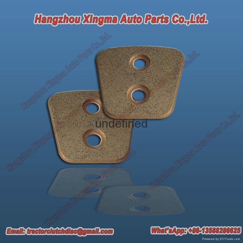 Sintered Metallic Materials Bronze Base Clutch Buttons