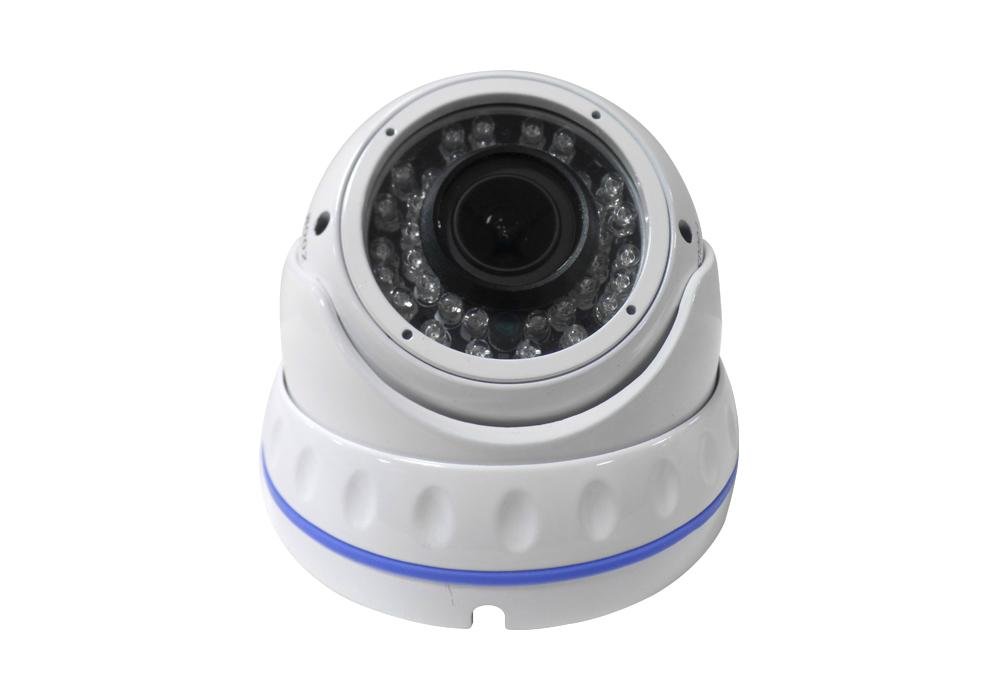 Metal Dome CMOS Sensor 2.8-12mm Lens 1080P Smart Motorized Zoom AHD camera