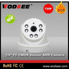 Cheap but Great Plastic Housing Dome CMOS Sensor 720P Economic AHD Camera