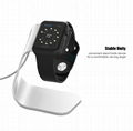 Top quality Aluminum Charging dock for smart watch, for Apple Iwatch 2