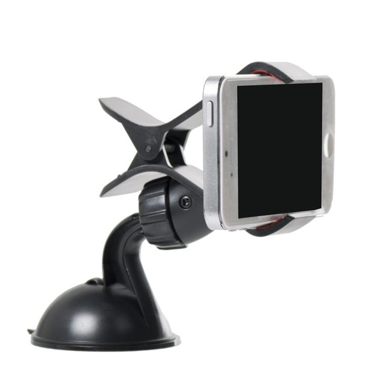 Car cell phone car mount with sticky suction mobile phone holder with one clip 3