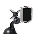 Car cell phone car mount with sticky suction mobile phone holder with one clip