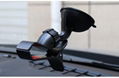 Car cell phone car mount with sticky suction mobile phone holder with one clip