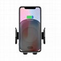 QI Wireless Car Charger 10W Automatic Infrared Induction Car Phone Holder