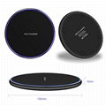 10W Qi Wireless Charger Pad Metal Charging Dock For iPhone X XS Samsung S10+