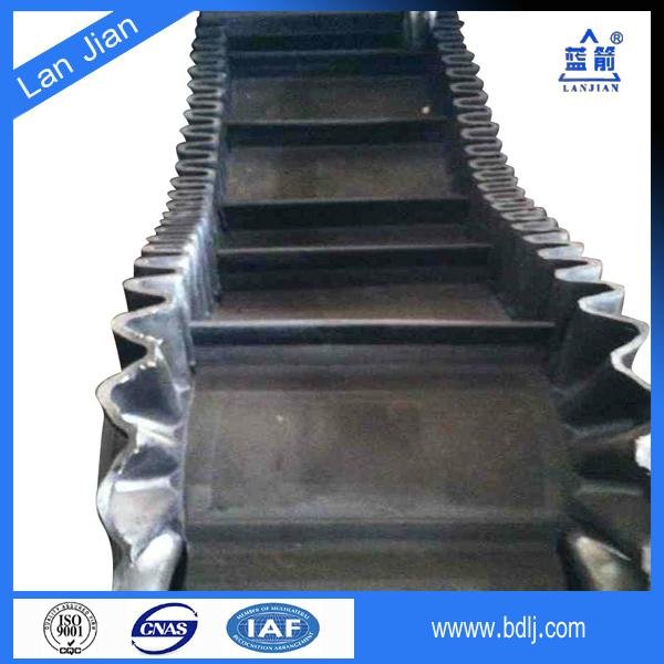 cleated sidewall nylon conveyor belt for used