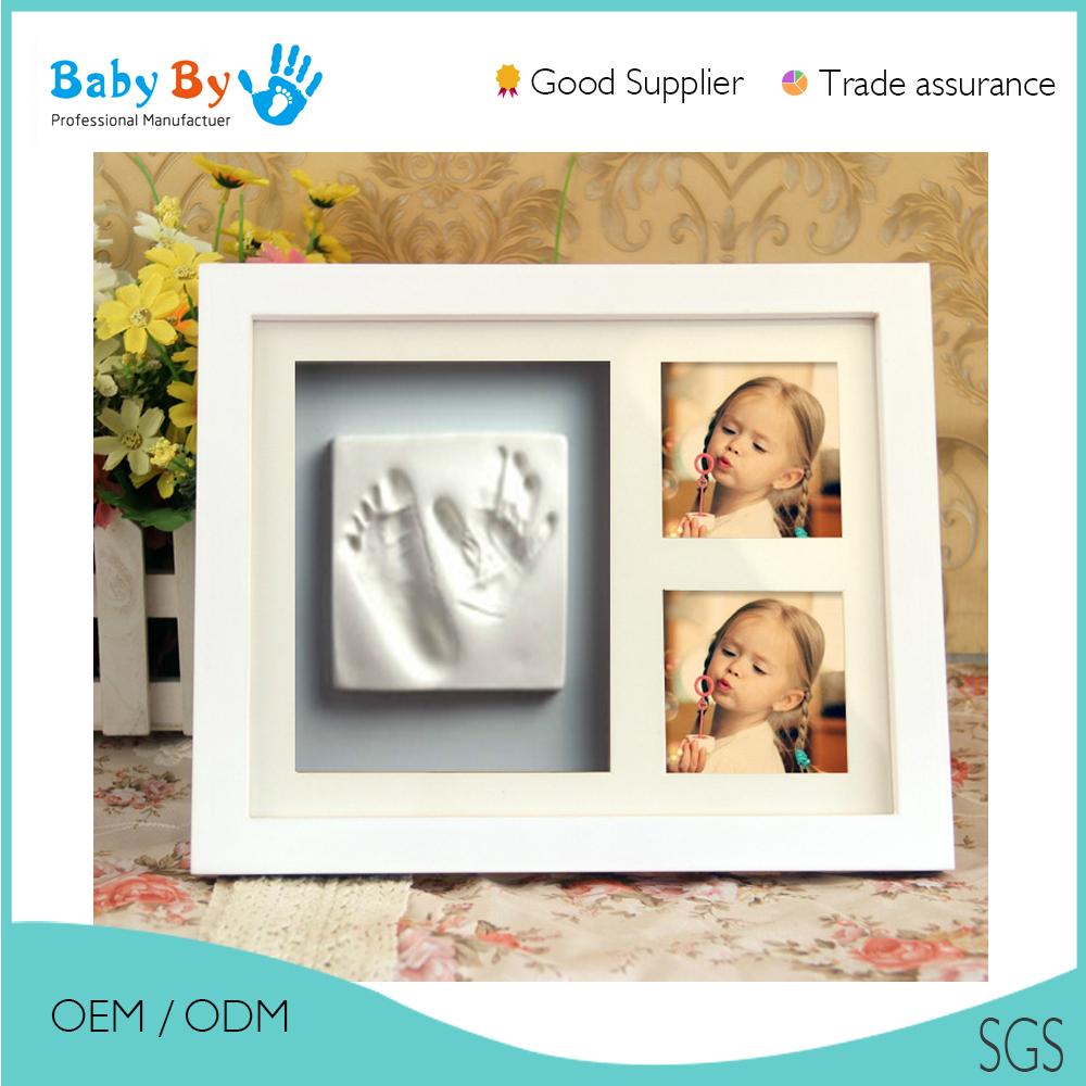 New Baby non-toxic Clay Handprint Footprint Kit Imprint