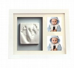 Deluxe Baby Keepsake & Baby Keepsake Hand print and Footprint Photo Frame