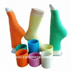 fiberglass or polyester synthetic casting bandages