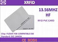 RFID passive card XRCARD-RFID BLANK CARD compatible s50 f08 chip .13.56MHZ Card 1