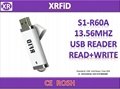 S1-W60A-ISO14443A READ WRITE Reader With Free SDK USB mini Reader 1