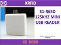 S1-R65D 125KHZ mini USB reader For