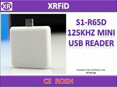 S1-R65D 125KHZ mini USB reader For tk4100 Em4100 chip tag