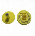 ISO11784/5 RFID animal ear tag EM4305 FDX-B 134.2khz for Pig Animal Tracking 