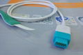 Adult / Pediatric Disposable Spo2 Sensor 3M Non Woven Material White Cable Color