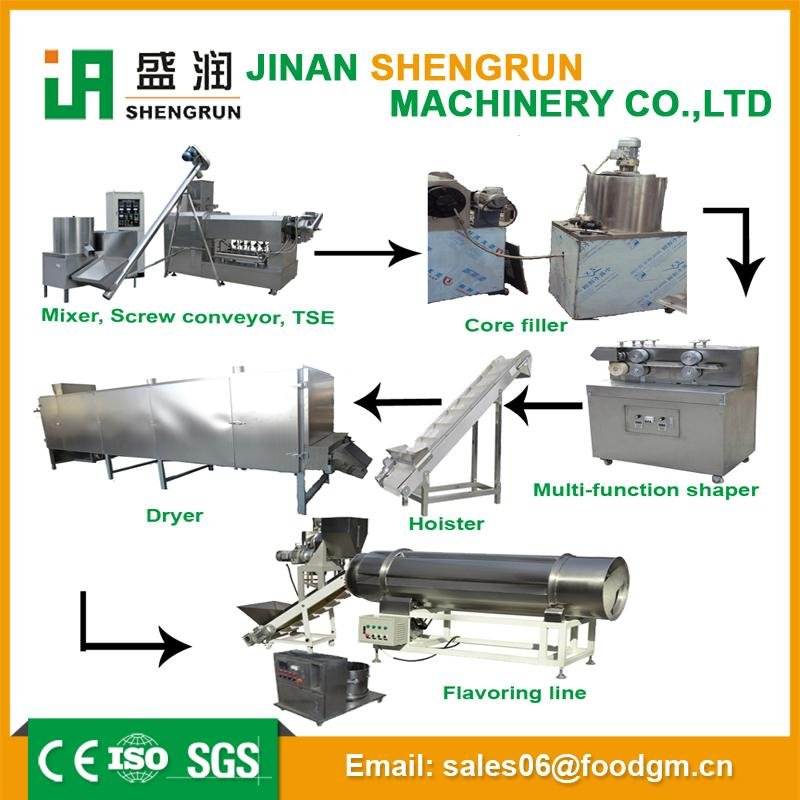 Competitive rice all kinds  puffed food food making machine 4