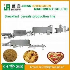 Industrial breakfast cereal machine