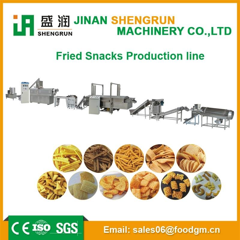 Chinese supplier frying snack machine