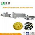 Automatic corn puff extruder making machine price 5