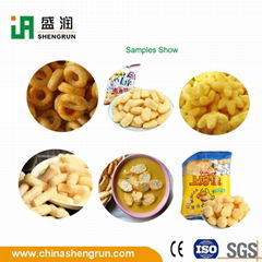 Corn snacks food extruder machine