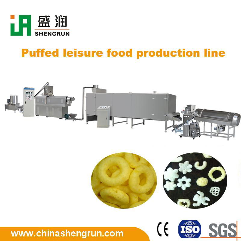 Puffed snack food extrusion equipment 5