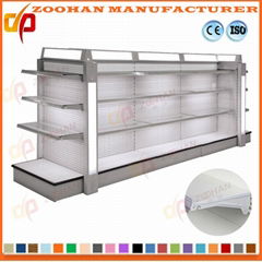 New Customized Supermarket Cosmetic Stand Glass Shelf