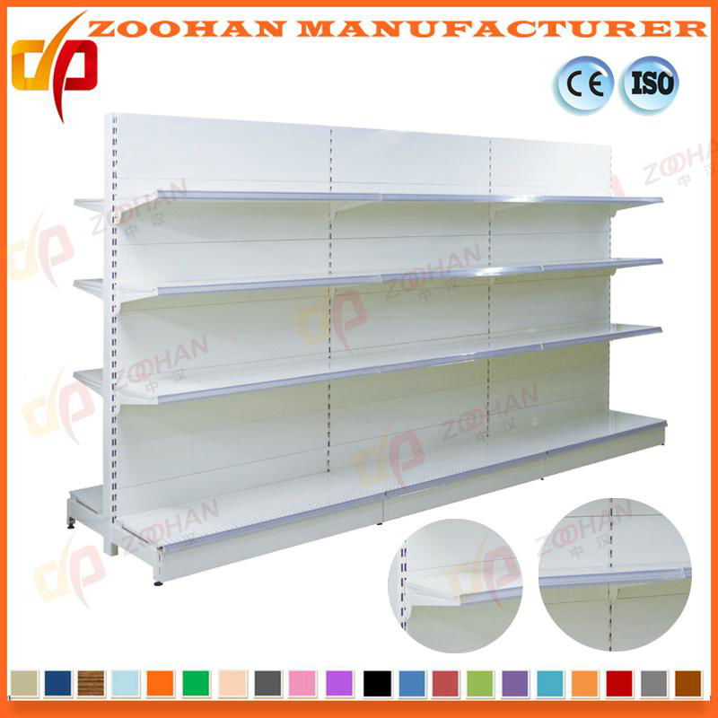 Customized Double Sided Wire Mesh Shelf Display Stand 4