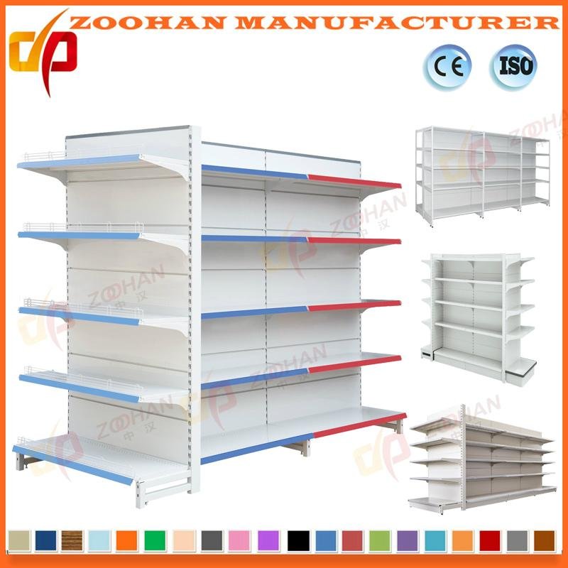Customized Double Sided Wire Mesh Shelf Display Stand 5