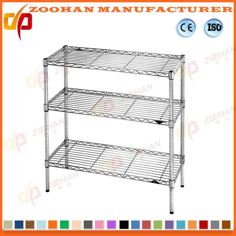 Adujustable Chrome Home Depot Wire Shelving Unit 5