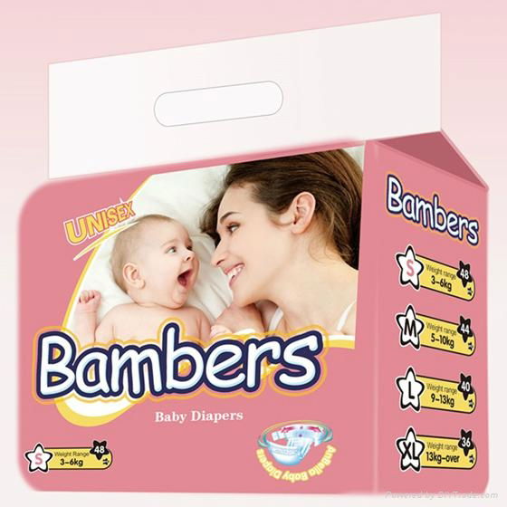 high quality disposable baby diaper