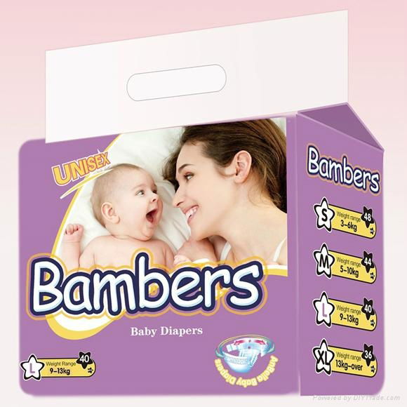 disposable waterproof baby diaper