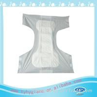 Adult diaper with 3-D leak guard ,thick adult diaper high absorbent 2