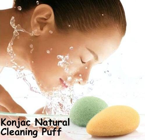 hot sale deep cleanning 100% natural konjac facial sponge 2