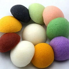 hot sale deep cleanning 100% natural konjac facial sponge