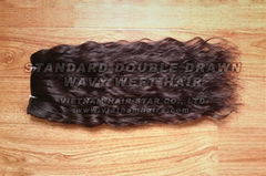 Vietnames Virgin Remy hair  Machine Weft hair