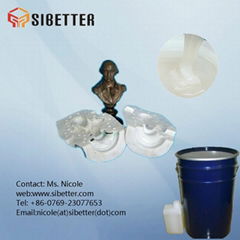 mould making liquid silicone rubber for gypsum products